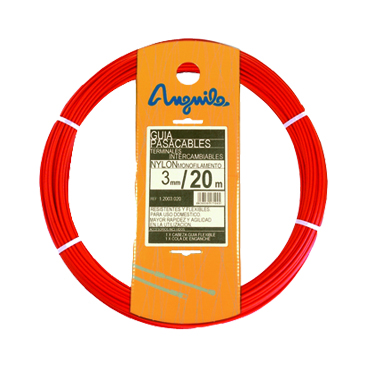 ANGUILA 15040021 PASACABLE 4mm BI-NYLON SALMON 21m